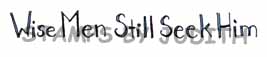 G-134-HK Wise Men Still Seek